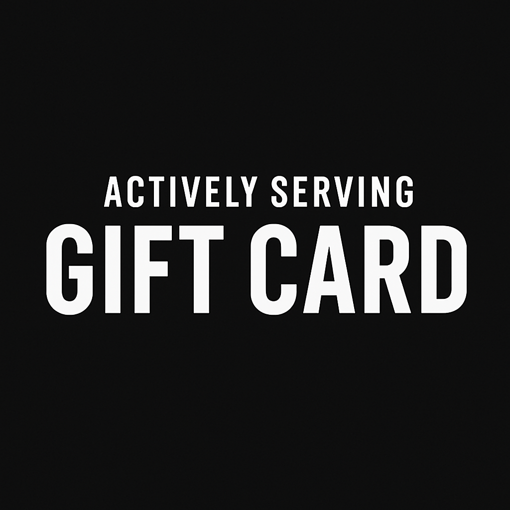 Actively Serving Gift Card