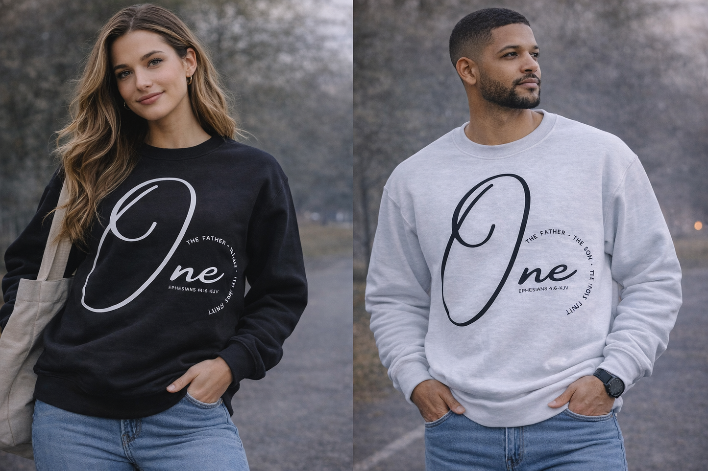 "ONE" the Father, the Son, and the Holy Spirit / Sweatsuit