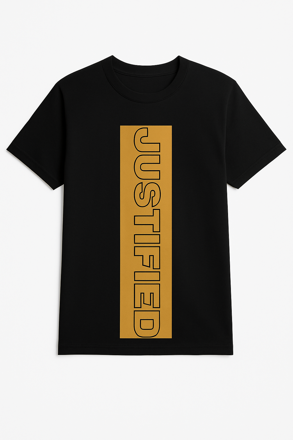 Justified by Christ Tee: Standing Bold. Living Faithfully.