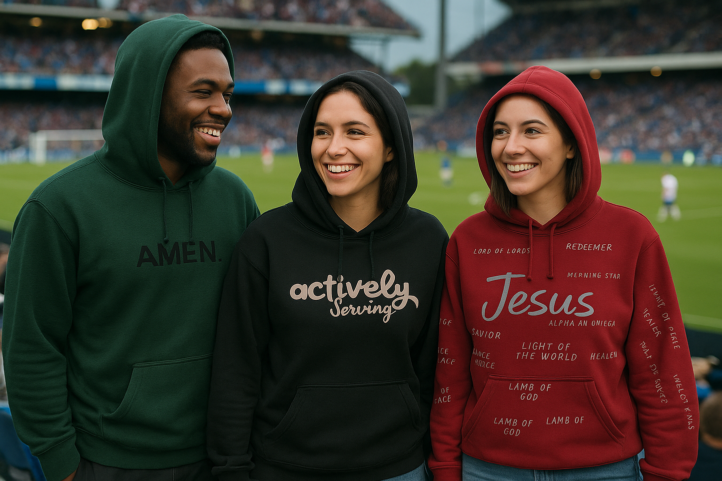 Fall Hoodie Collection - "Amen" – Actively Serving