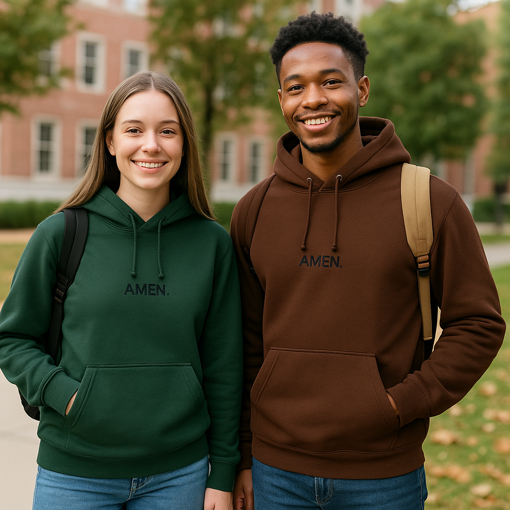 Fall Hoodie Collection - "Amen" – Actively Serving