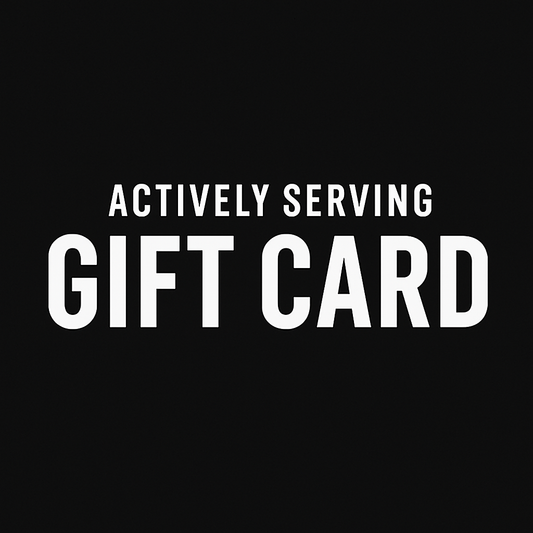 Actively Serving Gift Card