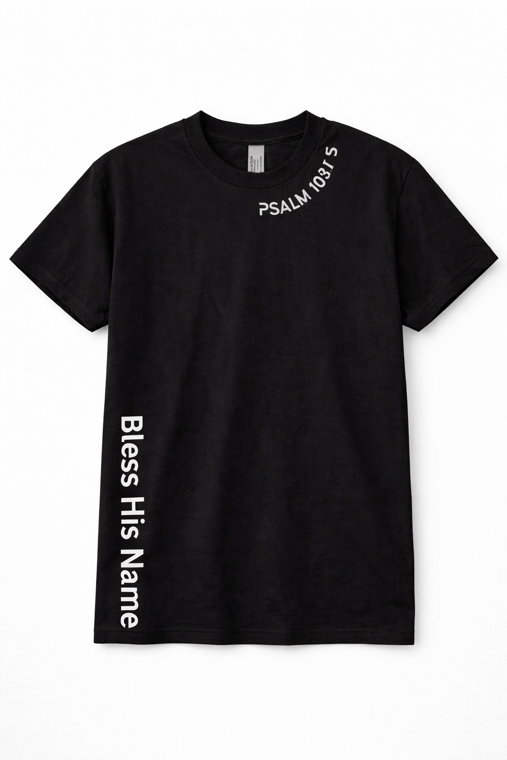 BLESS HIS NAME — Winter  Short Sleeve T-Shirt