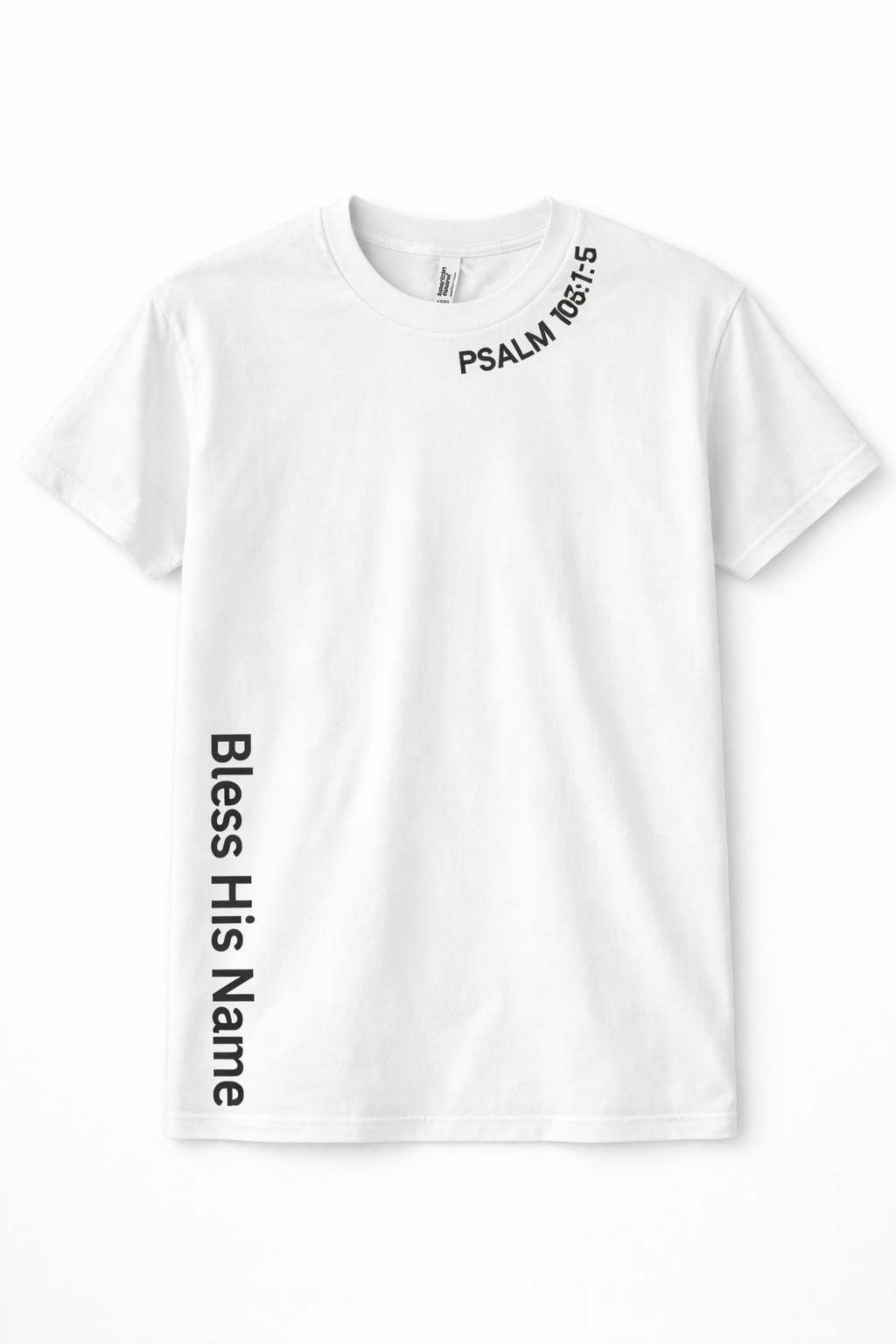 BLESS HIS NAME — Winter  Short Sleeve T-Shirt