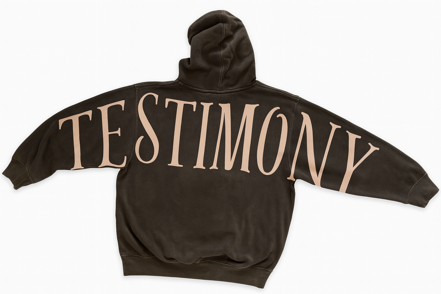 Testimony Hoodie – by Actively Serving