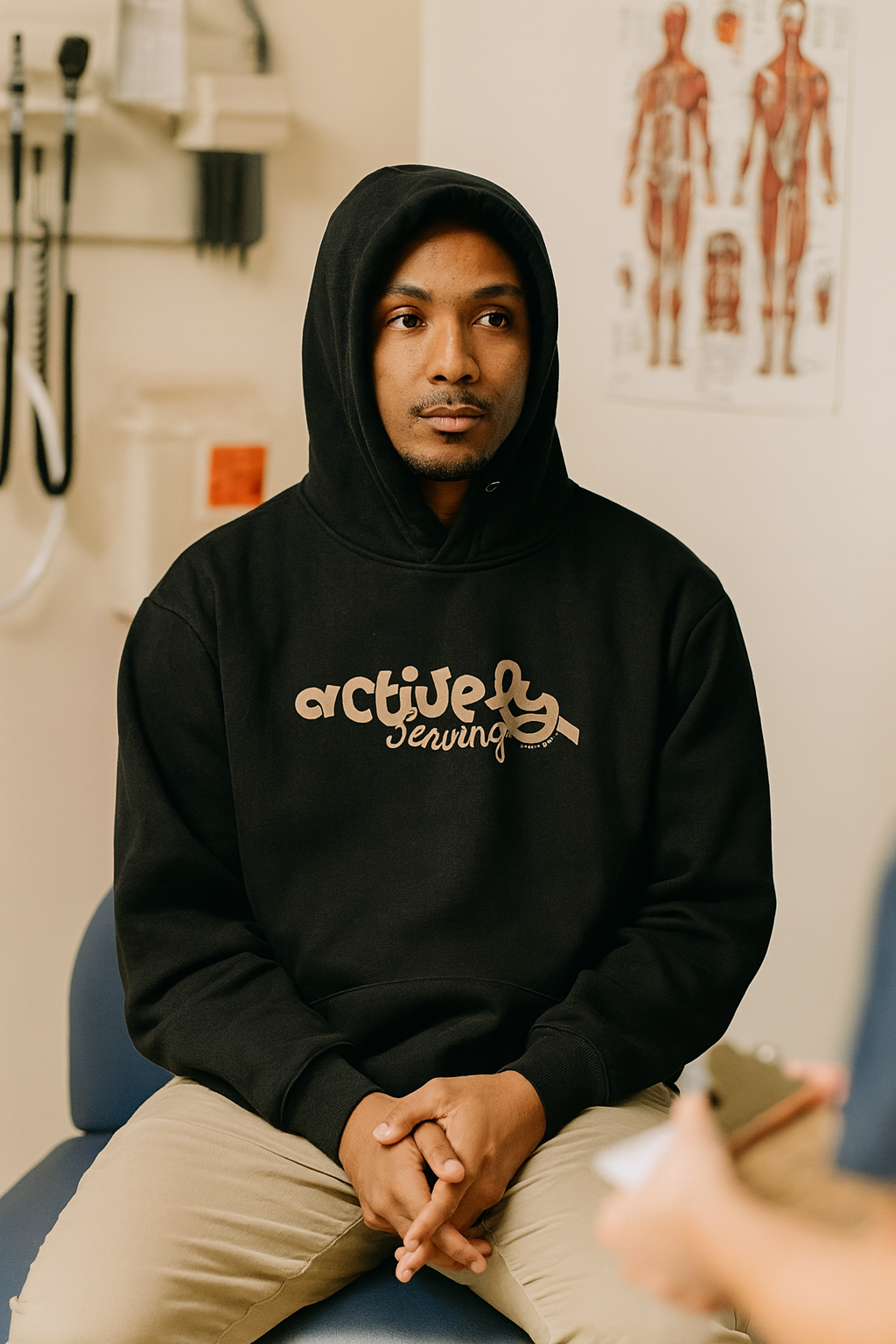 Actively Serving Hoodie