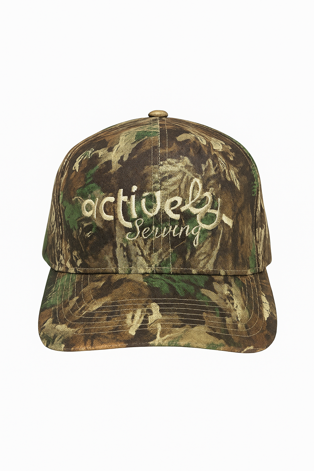 Actively Serving  Embroidered Hats Collection