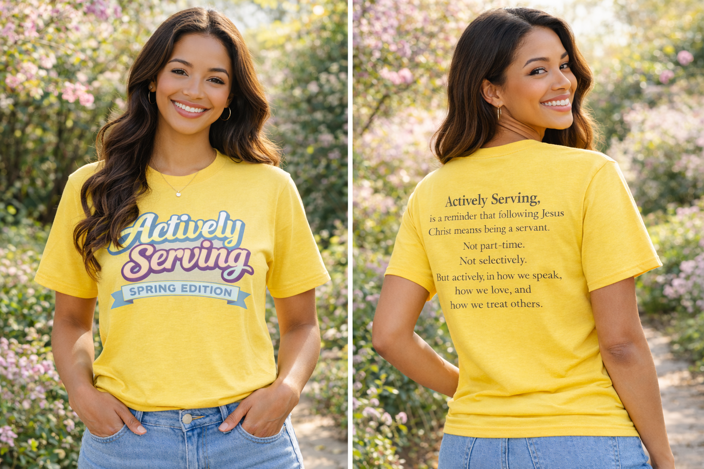 Actively Serving  - Short Sleeve Tee / Limited Edition