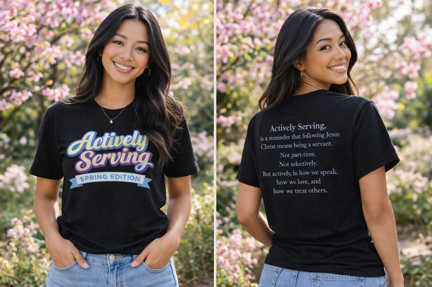 Actively Serving  - Short Sleeve Tee / Limited Edition