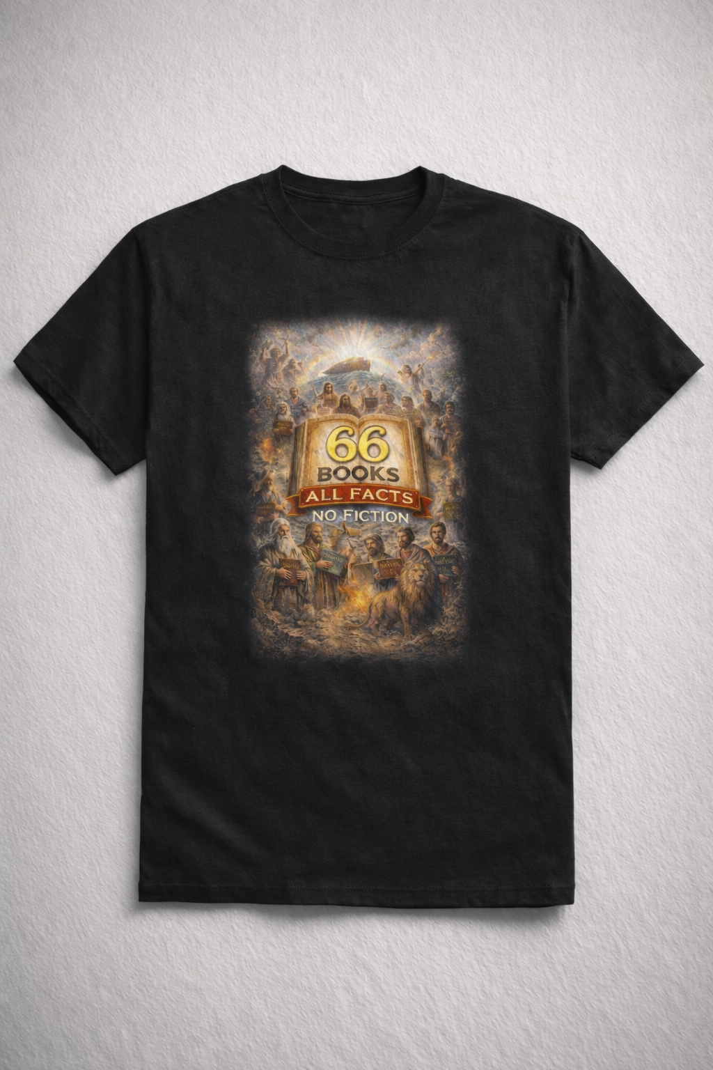 66 Books All Facts, No Fiction - Graphic tee