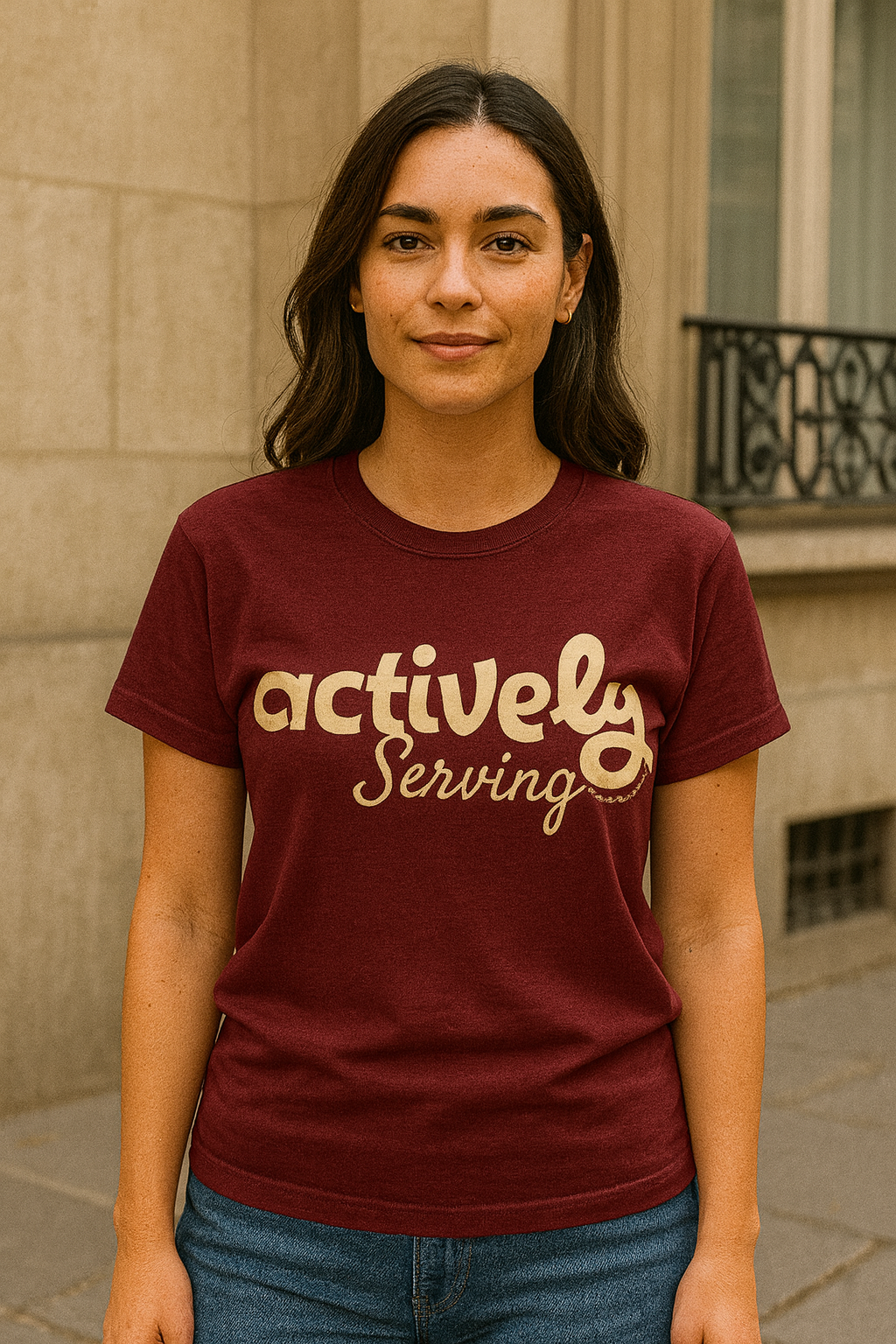 Actively Serving T shirt