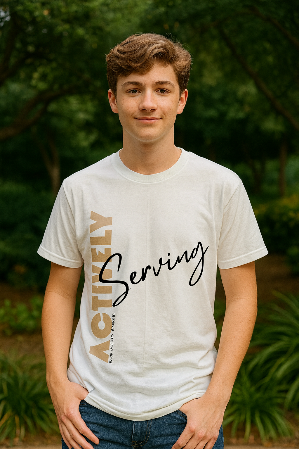 Actively Serving T-Shirt